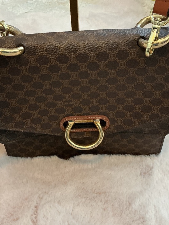 Celine Handbags - CELINE SMALL CROSSBODY WITH 2 FRONT COMPARTMENTS And CROSSBODY ADJUST STRAP